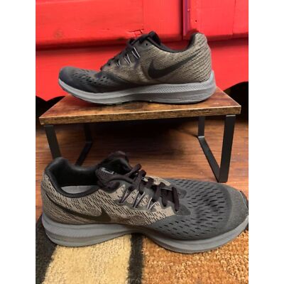 Nike Zoom Winflo 4 Anthracite Dark Grey Gray Running Shoes  display picture 1