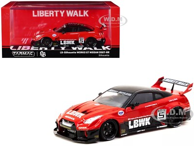 #ad NISSAN 35GT RR LB SILHOUETTE WORKS GT RHD #5 RED 1 43 TARMAC WORKS T43 022 SIL $35.14