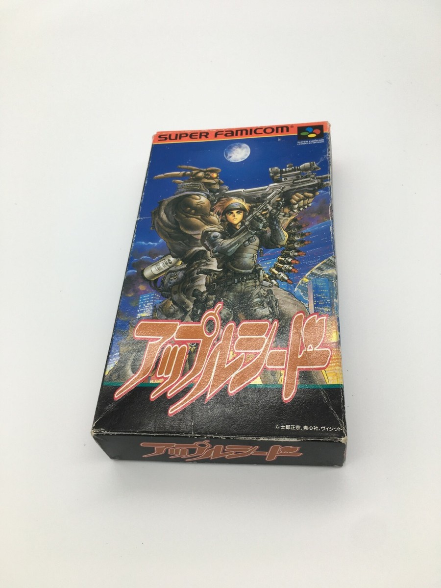 AppleDesigh1997-2011 日本語版　初版　帯付き Apple Seed Super Famicom Nintendo Video Games Japan SNES Original