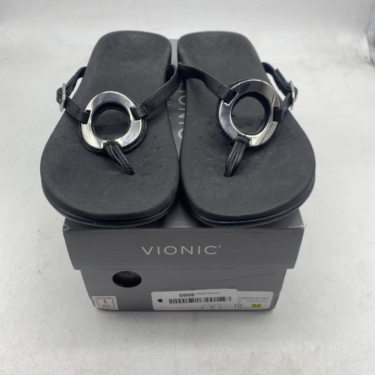 Vionic karina hotsell sandals black