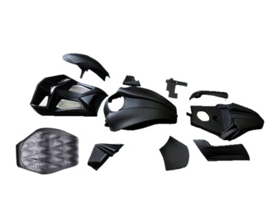 VROD V-Rod 02-17 MUSCLE HARLEY BODY KIT TANK RADIATOR AIR BOX WITH SEAT CUSHION