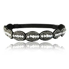 Black Rhinestone Headband Style Revolution and Look Sheet on All the Different