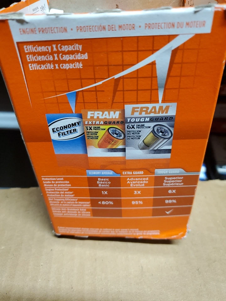 Filtro de aceite de motor FRAM - pieza de protección adicional # PH3569. Nuevo en caja. Foto 4 de 4