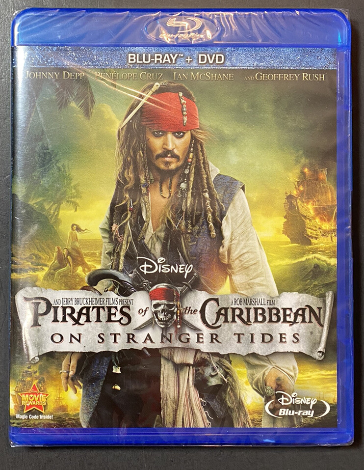 Pirates of the Caribbean [ On Stranger Tides ] (Blu-ray + DVD) NEW | eBay