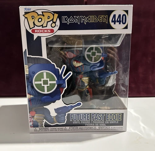 IRON MAIDEN EDDIE FUTURE PAST EDDIE  6" POP DELUXE VINYL 440 FUNKO POP! ROCKS