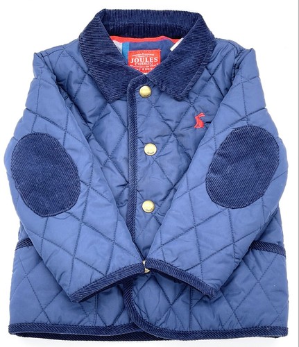 Joules Boy's Navy Blue Quilted Jacket 
