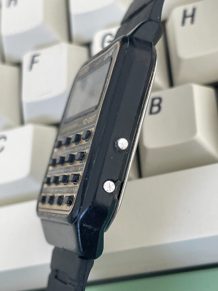 Ultra Rare] Casio CA-60 Vintage Digital Calculator Watch JAPAN
