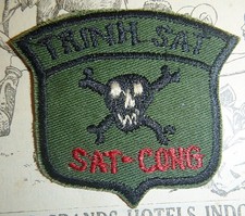 RECONDO - Patch - TRINH SAT - Beret Flash - Kill Communists, Vietnam War - 1955