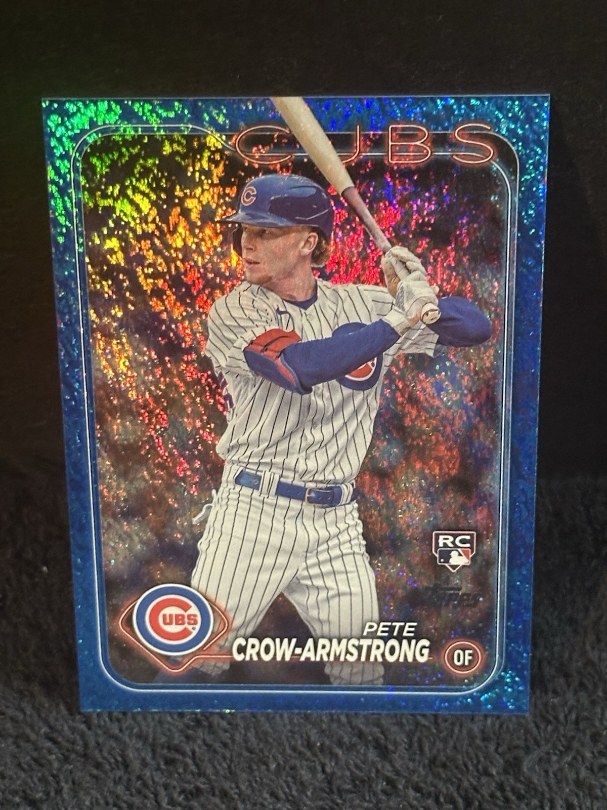 Pete Crow-Armstrong 2024 Topps Blue Foil RC /999 #407 Cubs Rookie