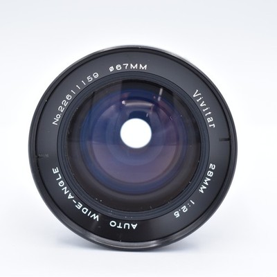 Vivitar 28mm F/2.5 Auto M42 Screw Mount Manual Focus Lens {67}