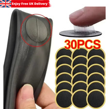 UK 20X Glueless Bicycle Cycling Bike Tire Tyre Tube Puncture Patches Repair Kit.