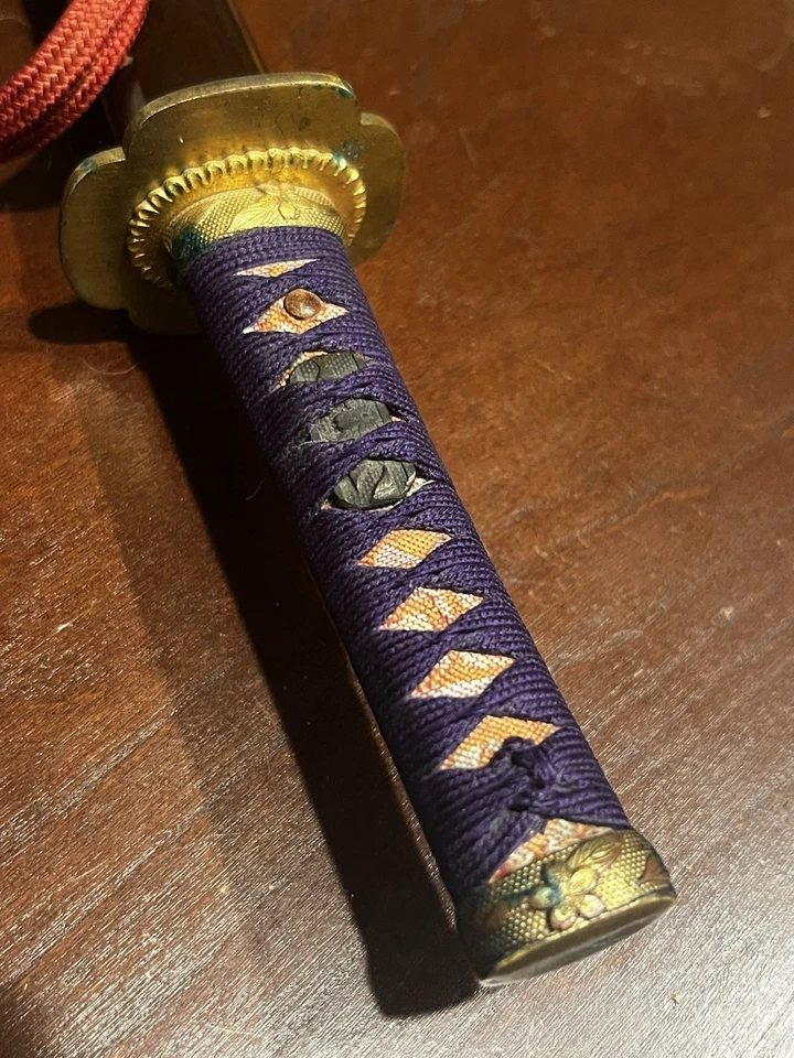 RARE!! Japanese Antique Ladies Tanto Gaisha Self Defense Harakiri Seppuku Dagger - Image 4 of 4