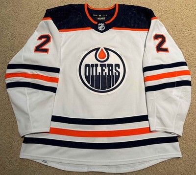 Duncan Keith Edmonton Oilers Game Worn Jersey -HHOF Team