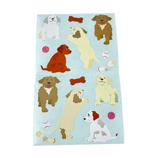 Vintage Mrs Grossman's Puppies Dog Stickers Sheet 90s