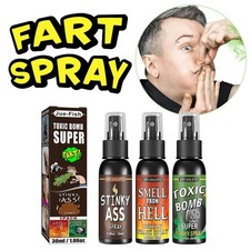 30ML Novelty Liquid Fart Gag Prank Joke Spray Can Stink Bomb Smelly Stinky