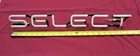 Vintage Budweiser SELECT Piece only Neon Sign Part