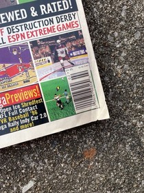 1995 Gamesport Video Game Magazine Sega Deion Sanders SNES 