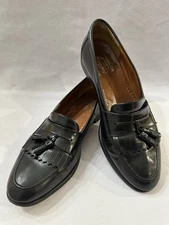 Church's Prima Classe Black Handmade Leather Tassel Loafer Dress Shoe Men Sz 12