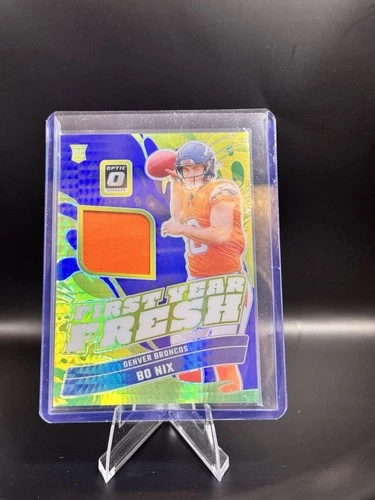 2024 PANINI DONRUSS OPTIC FIRST YEAR FRESHRELIC FYFBNX BO NIX