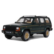 Jeep Cherokee Xj Limited 1995 Dark Green Metallic Edition 999/Otto 1/18 Mini Car