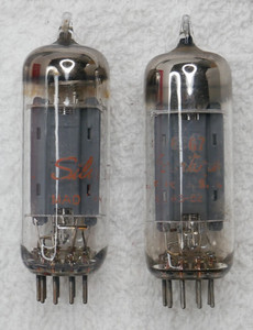 6CG7 6FQ7 SILVERTONE PAIR TEST GOOD GUITAR AMPLIFIER *VINTAGE RARE COLLECTION*