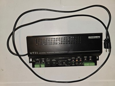 Bogen Communications UTI1 Universal Telephone Paging Zone Systems Interface