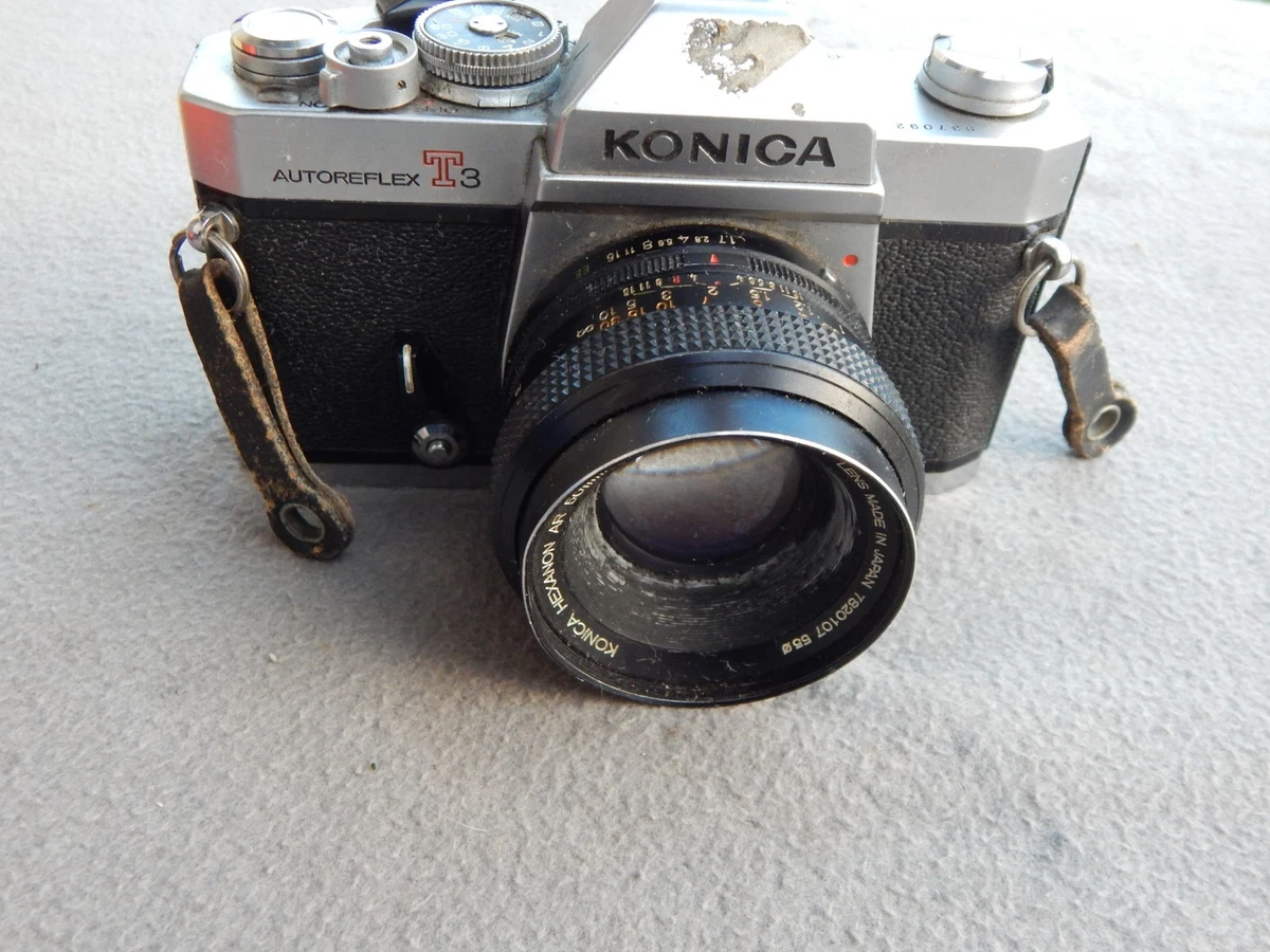 25+ Konica Minolta Konica Autoreflex T3 Film Cameras for sale