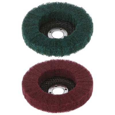 Nylon Fiber Grinding Wheel Polishing Buffing Disc Pad Abrasive Brush Rotary Tool