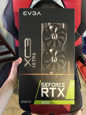 EVGA GeForce RTX 3080 XC3 Ultra Gaming 10GB GDDR6X Graphics Card 