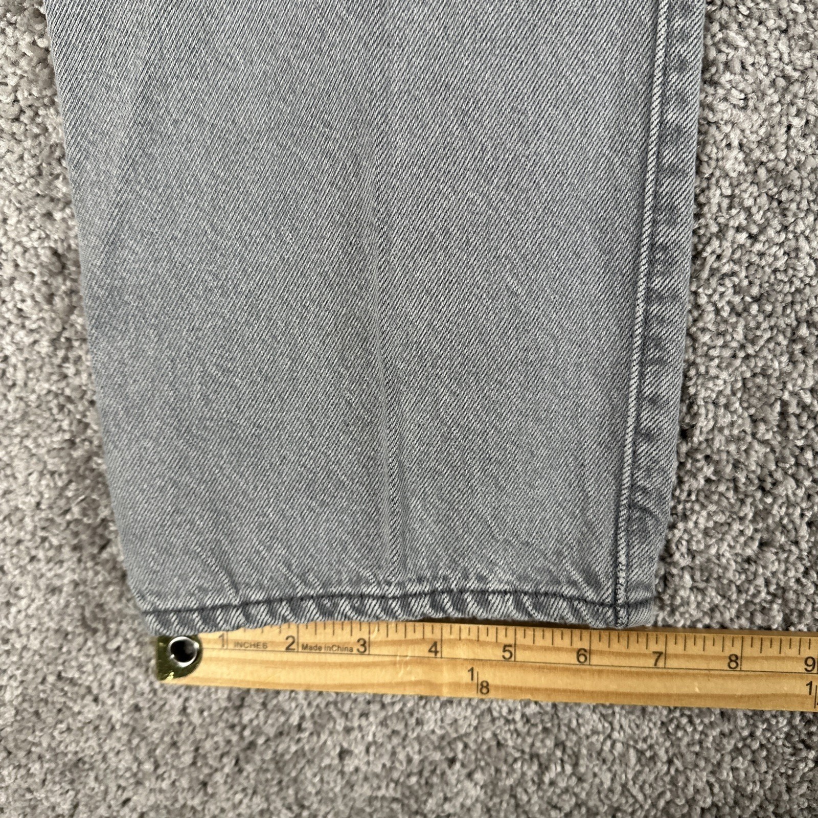 Levis 501 XX Jeans Men 30x32 STF Gray Straight Leg Button Fly Denim Regular Fit thumbnail 10
