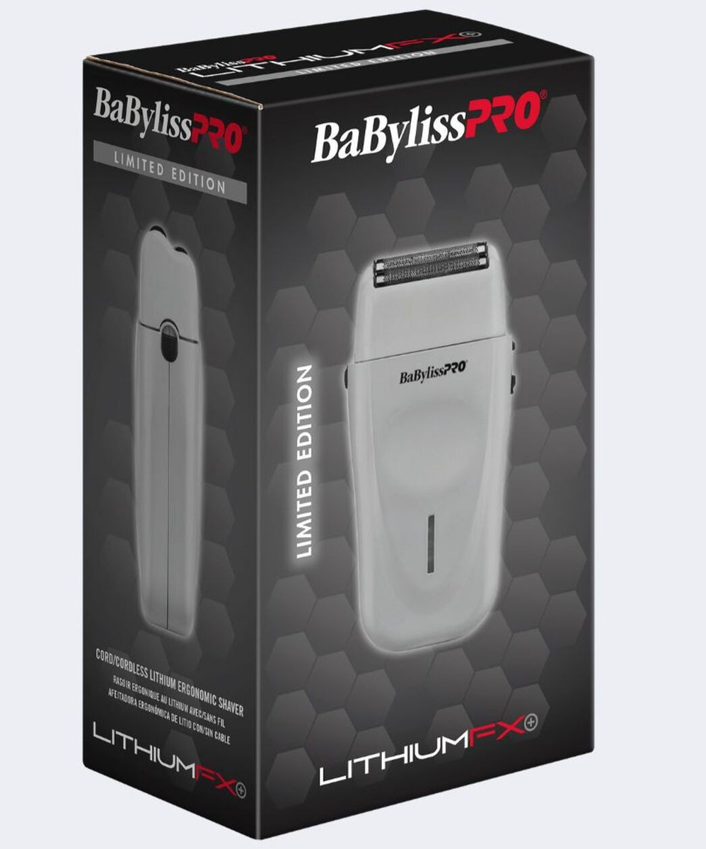 BaByliss PRO LithiumFX+ FX3 Gray Two Foil Cordless Professional