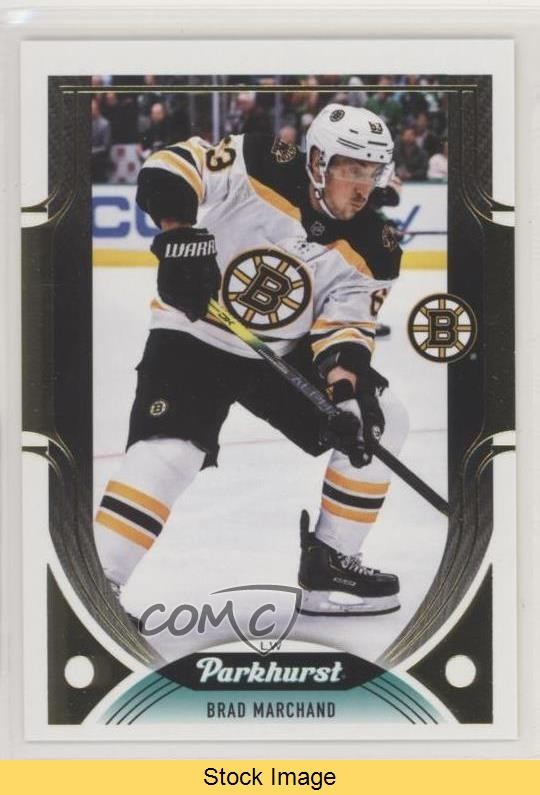 2020-21 Upper Deck Parkhurst Gold Foil SP Brad Marchand #232 READ uk2