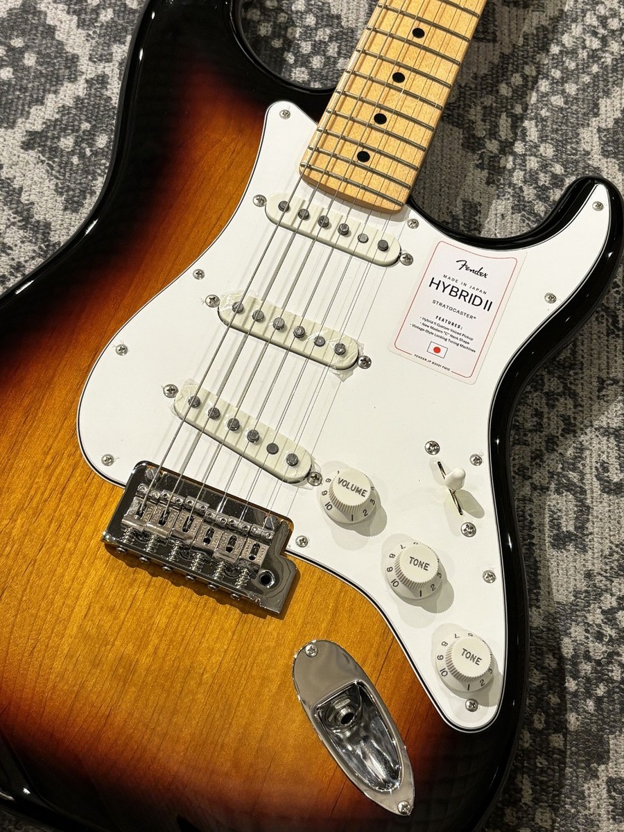 ギター Fender Japan Hybrid II Stratocaster Fender Hybrid II Stratocaster 6 String Electric Guitar