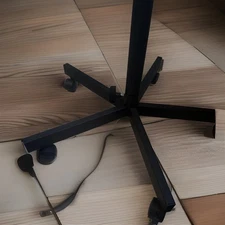 Audio2000'S AST420X LCD Monitor Karaoke Stand with wheels, Black -New,Other