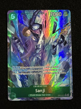 Sanji (Alternate Art) OP13-027 Carrying On His Will One Piece TCG Foil NM