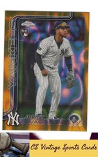 2025 Topps Chrome Update #USC113 Jorbit Vivas Gold Lava Refractors #/50