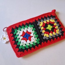 Pochette Fatta A Mano Bag Crochet Handmade Artigianato  💙LuaCreazioni💙