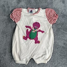Vintage Barney Lyons Group Bubble Romper Size 24m Embroidered 90s Sailor Ship