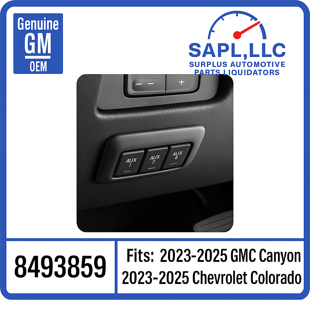 LadyCent Guscio Portachiavi Auto 3 Pulsanti Bianco – Senza Chip, Lama Non Tagliata, Per Buick, Hummer H3, GMC, Chevrolet Colorado, Isuzu