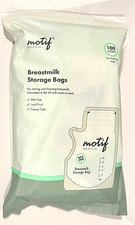 New Motif Medical Breast Milk Storage 8oz Bags 100 Count BPA-Free