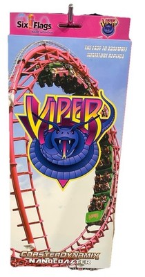 Six Flags Magic Mountain Viper Model Kit NanoCoaster