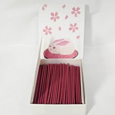 Kousaido HANGA Incense Sakura Rabbit – Japanese Stick Incense, Kyoto Made