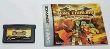 Fire Emblem The Sacred Stones Game Boy Advance GBA With Manual