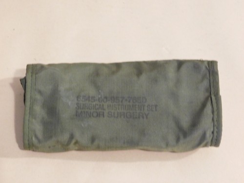US Military Surgical Instrument Set Minor Surgery 6545-00-957-7650