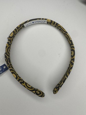 L. Erickson Silk Headband with Bit Detail   Equestrian Design, Made in USA