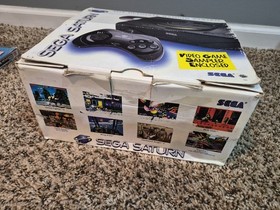 Sega Saturn USA Console Complete in Original Box CIB TESTED WORKING
