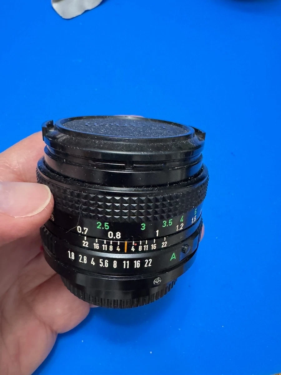 Preços baixos em Lentes de câmera Canon FD f/1.8 50mm Focal | eBay