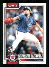 2026 Topps #32 Shinnosuke Ogasawara RC Washington Nationals 60008