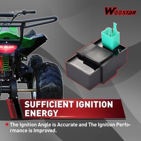 Durable 5 Pin CDI Box for ATV, Golf Cart, and Dirt Bike - Lightweight 0.1 kg