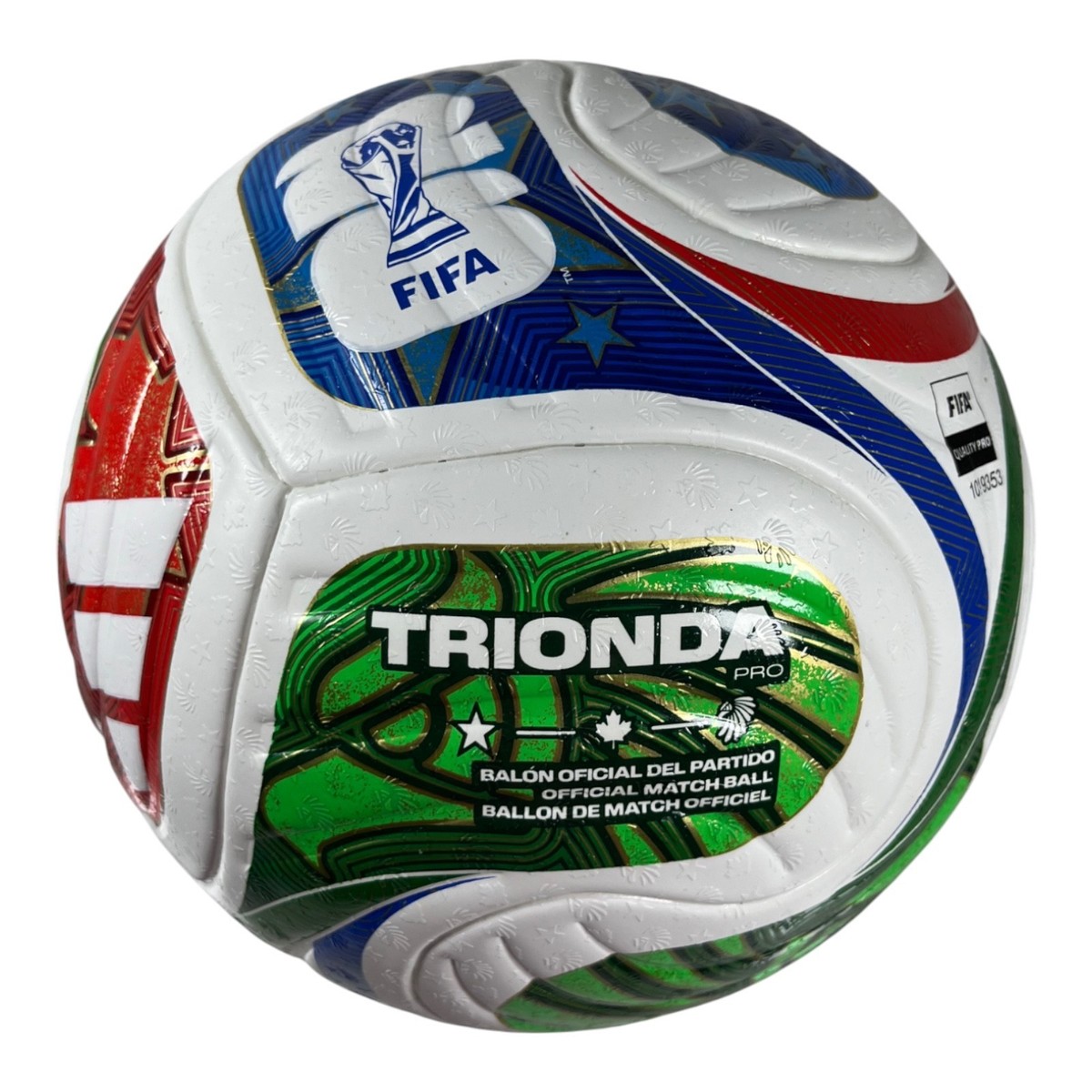 Adidas Trionda 2026 World Cup Official Match Ball Size 5 (2025